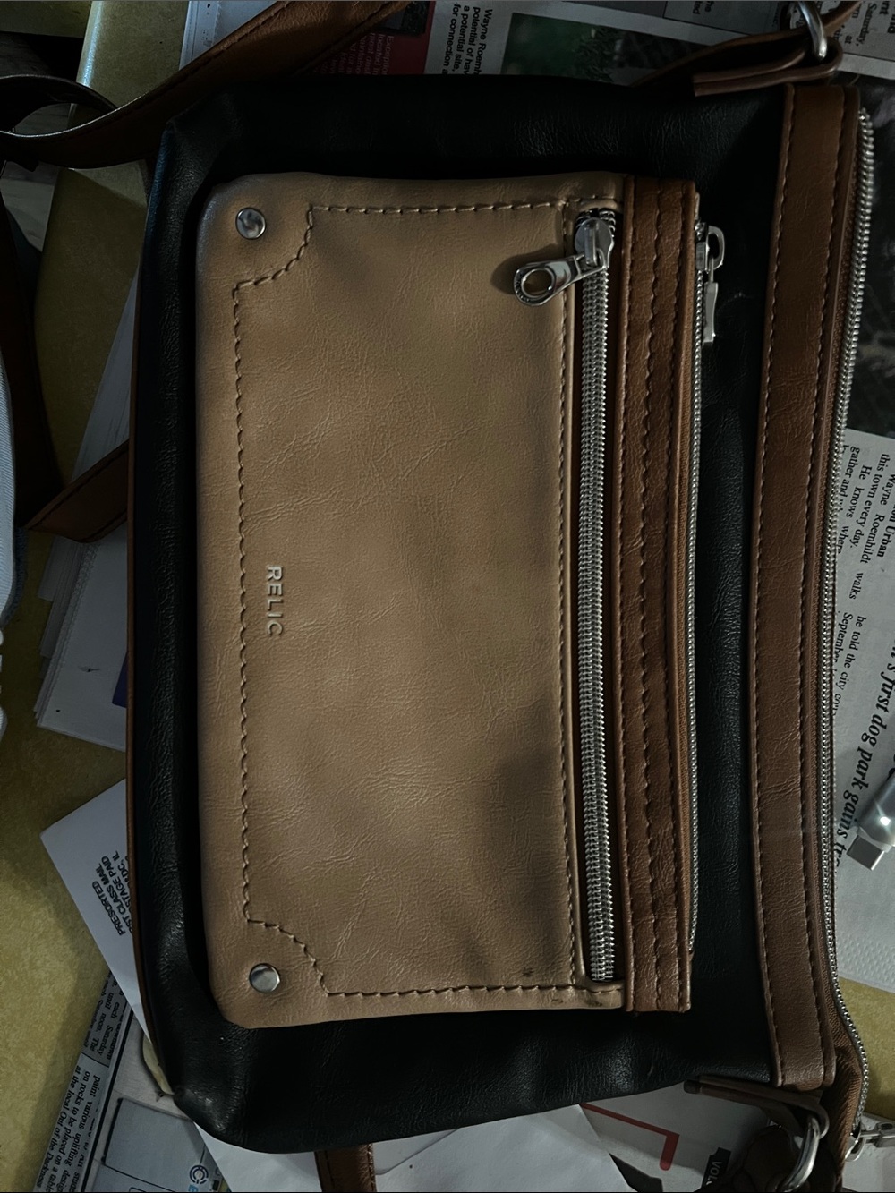 Black and Browns Relic purse